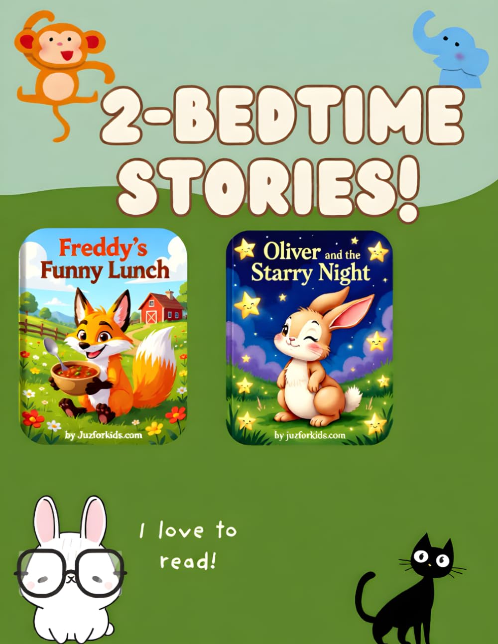 Bedtime Stories! “Freddy The Fox” “Oliver The Rabbit Adventures”