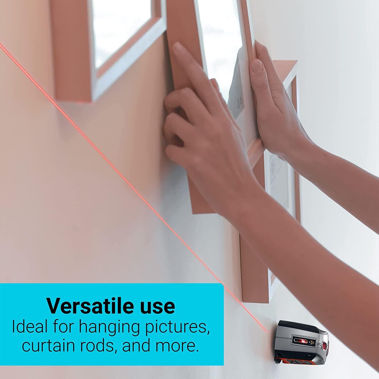 LASER LEVEL W/WALL MOUNT