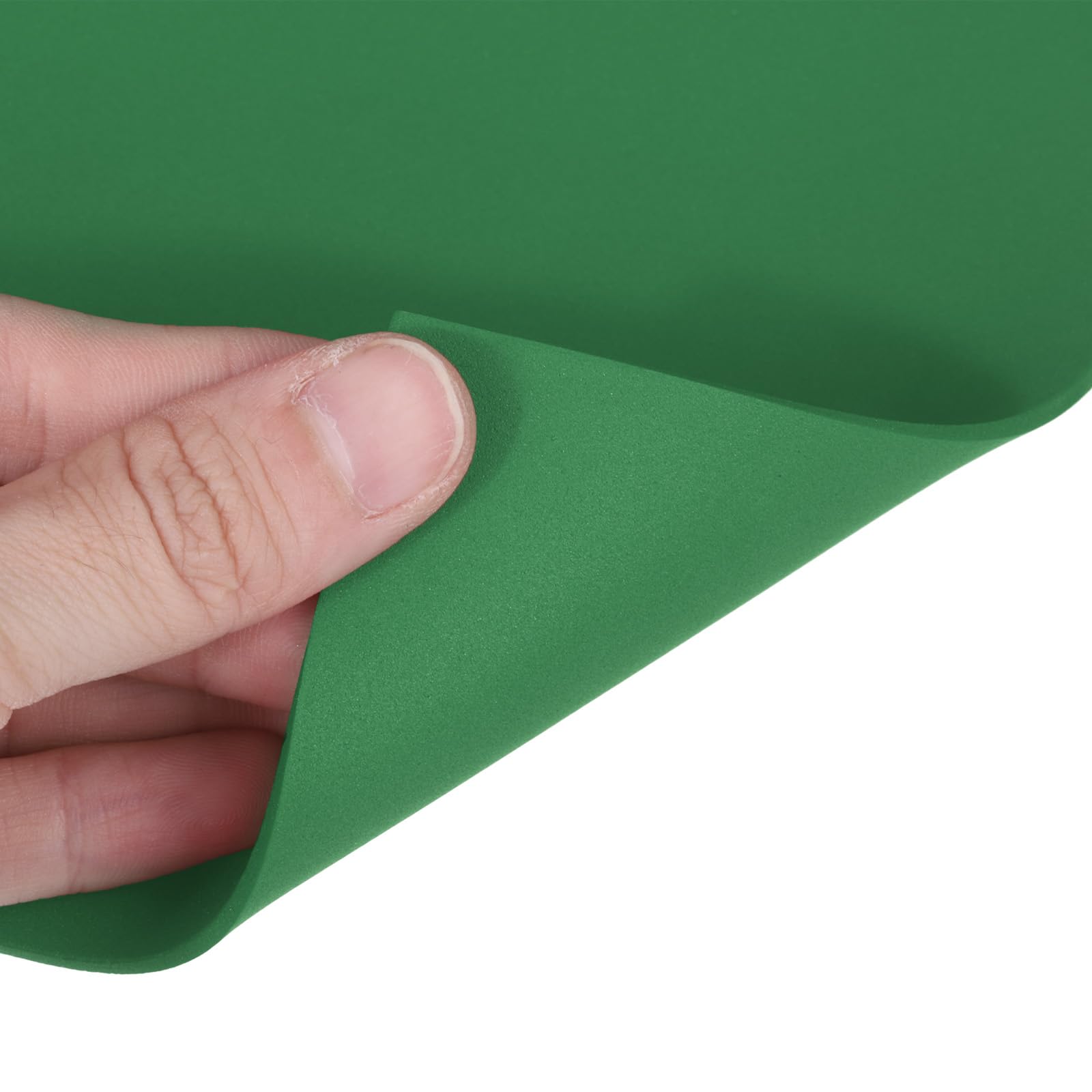 QUARKZMAN Lot de 5 Feuilles Feuilles en Mousse EVA Vert Herbe 90 cm x 50 cm