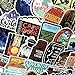 Later Aventure en Plein air Trekking Alpinisme Aventure Valise Autocollant Étanche Trolley Case Skateboard Notebook Autocollant 66 PCS