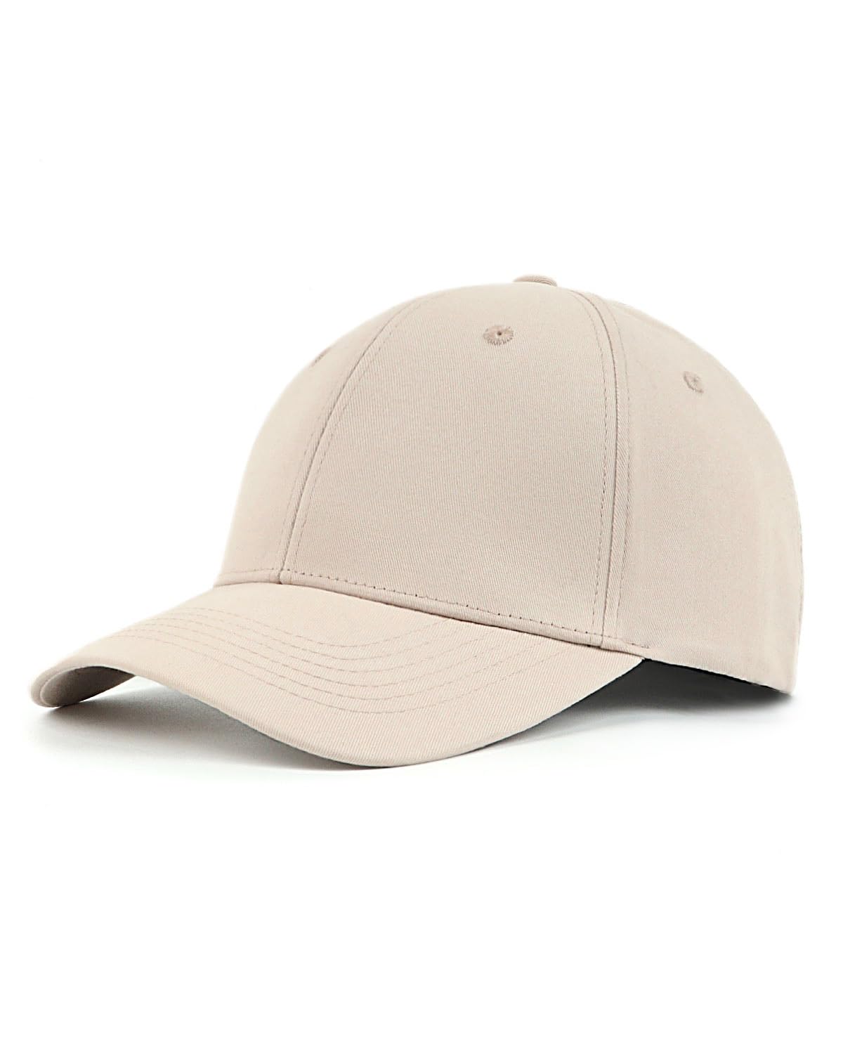 Zylioo XXL Mens Baseball Cap with Closed Back Non Adjustable Fitted Caps for Big Heads Oversize Stretchy Baseball