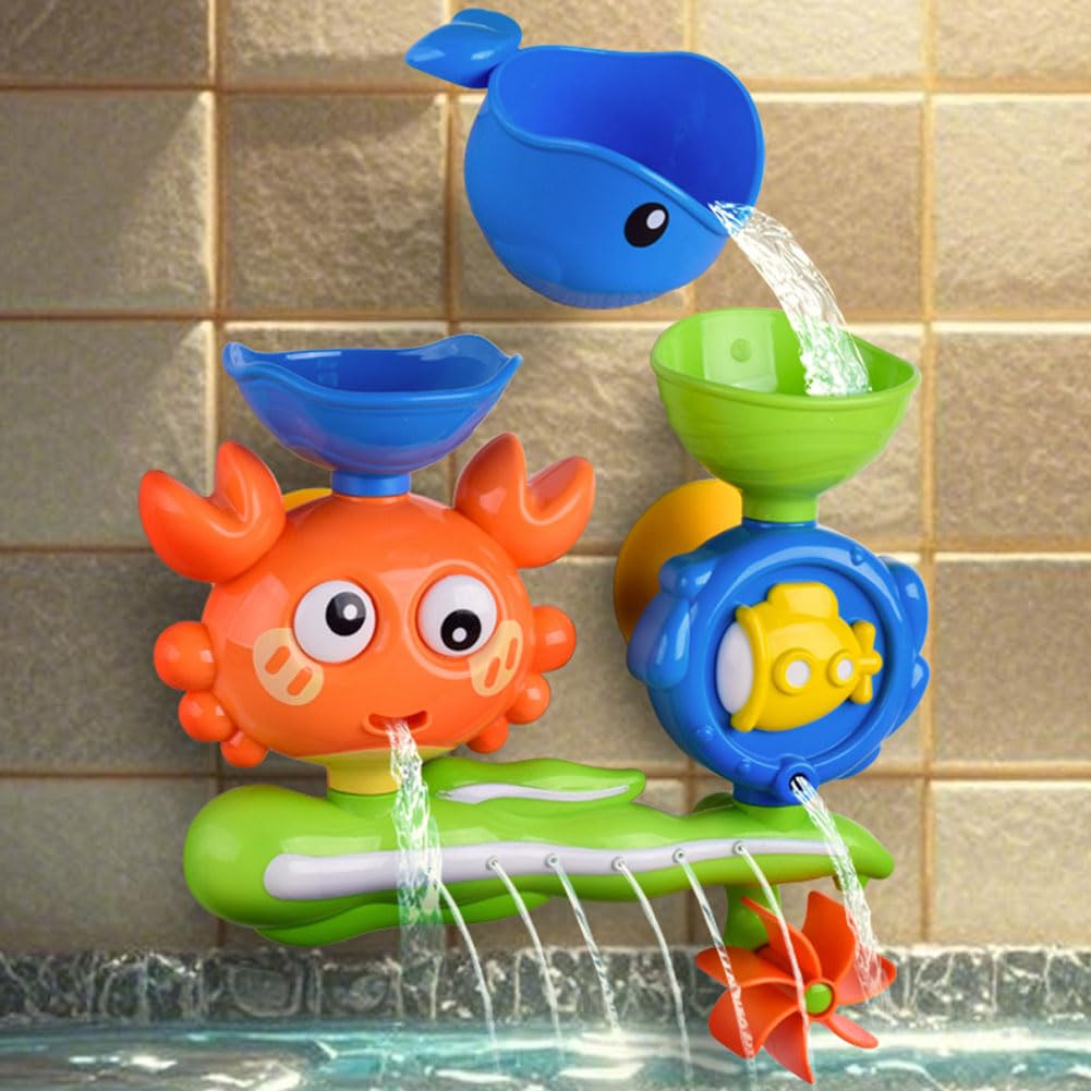 Juguetes bañera,Juguetes BañEra Bebe 1 AñO,Juguet Niños 1 2 3 año,Juguetes BañEras 1 2 3 AñO,Juguetes Bebes 6-8-12 Meses,Regalo Bebes 1 2 3 4 AñO,Baul Juguetes Infantil — view 3