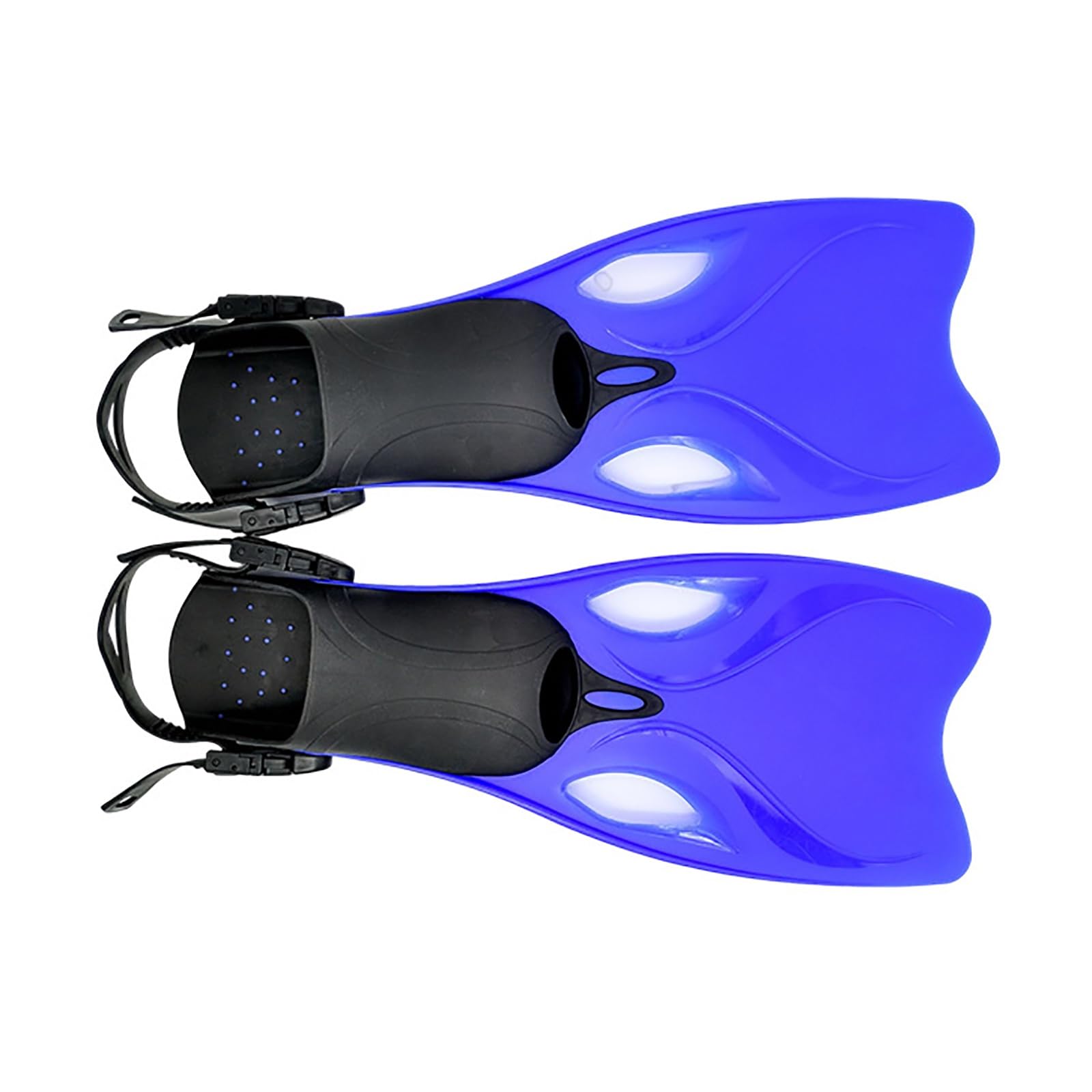 Tauchende Entenflossen Freestyle Short Flippers Schwimmen Schnorcheln verstellbar für Schnorcheln und Schwimmen