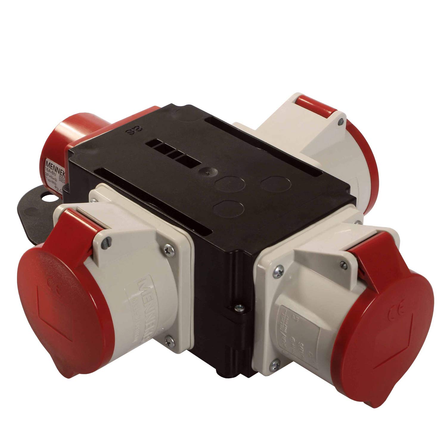 Distributore Corrente CEE 400V/16A - 3 Uscite, Cavo 1.5m, Per Cantieri E Industria - Foto 10