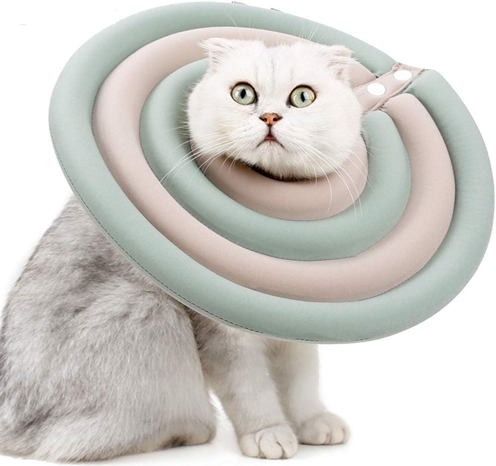 Recovery Collar for Dogs After Surgery Soft Comfy Cone Collar Anti-Bite/Lick - for Cats Too Quicker Healing Does Not Affect Action (C XX)