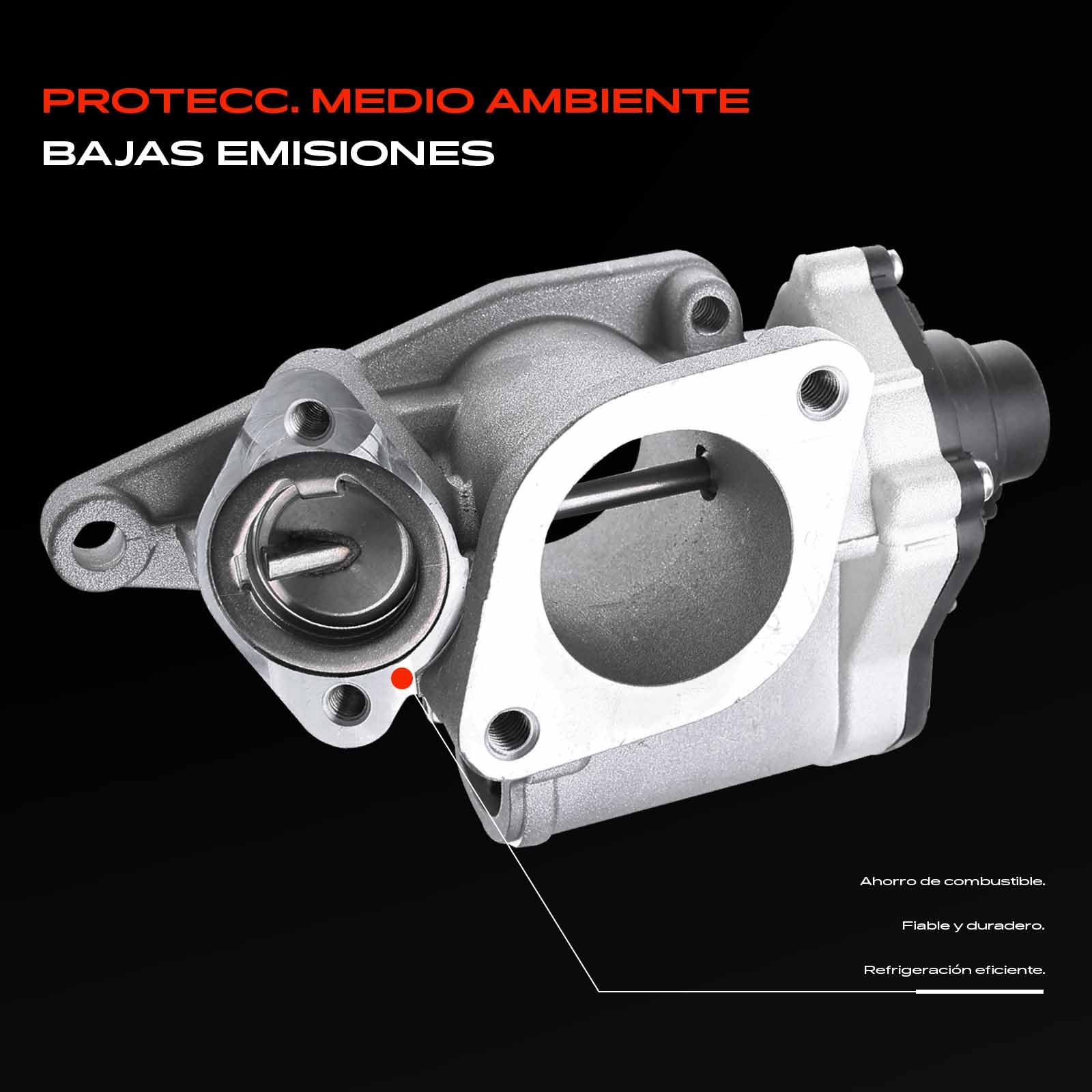 Frankberg Válvula EGR Compatible con Megan.e II BM0/1 CM0/1 1.9 dCi Laguna II Grandtour KG0/1 1.9 dCi Laguna II BG0/1 1.9 dCi Grand Vitara II JT TD TE 1.9 DDiS AWD Scénic II JM0/1 1.9 dCi 8200507299