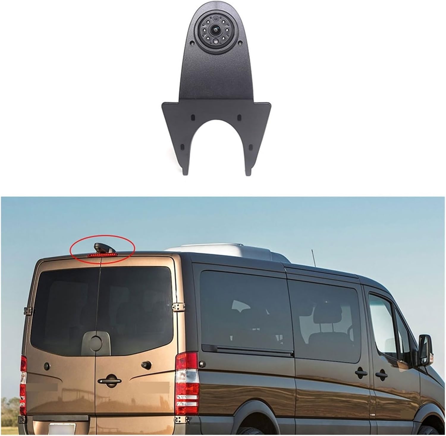 4.3インチの車載デスクトップモニター付きブレーキライトバック