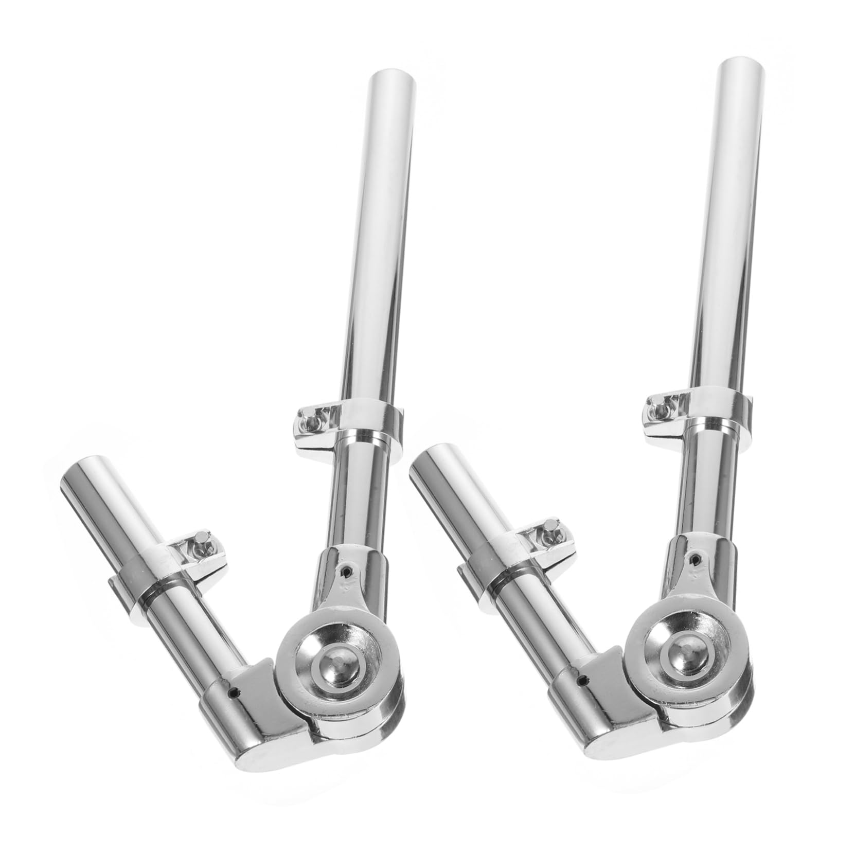 Tom Drum Halterung aus Metall, Silber, 1 Paar, Tragbar