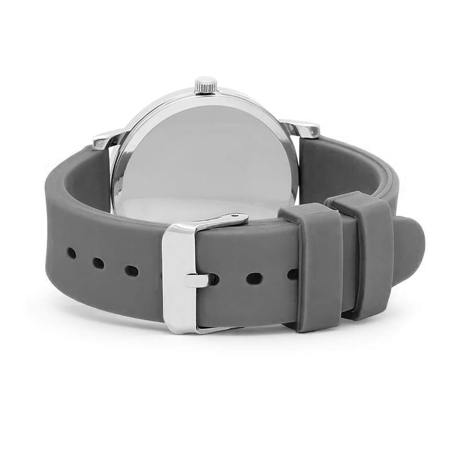 Speidel Scrub Watch™ Pulsometer 30 V2 Pulse Shade Quadrants Nurse Doctors Medical Professionals Students Men Women Unisex Easy Read Dial Military Time Second Hand Silicone Band Water Resistant-Gray