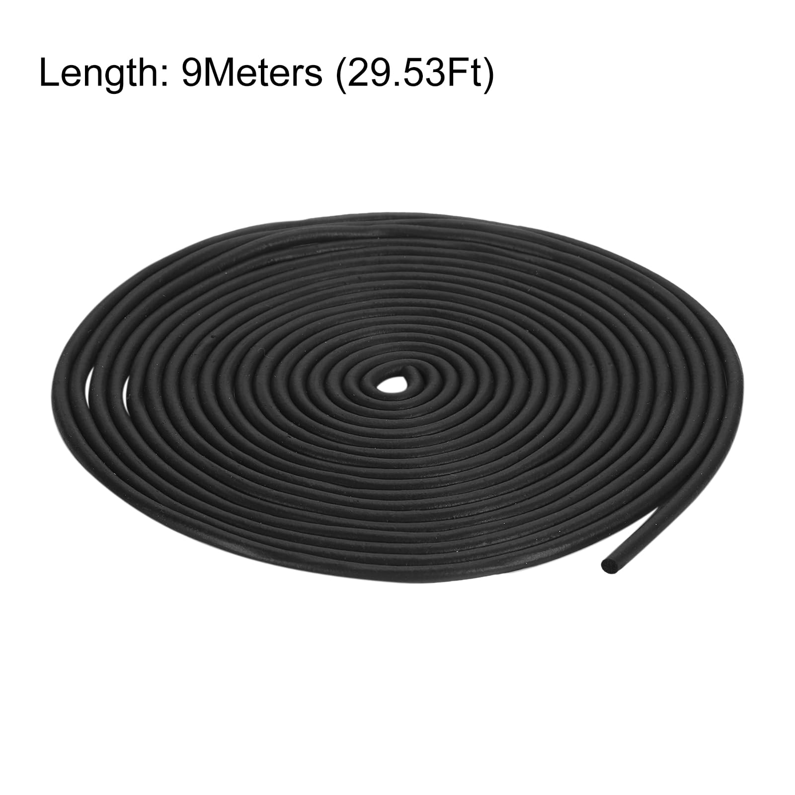 Afdichtingstape van geëxpandeerd rubber - 8 mm diameter, 2,5 meter lang