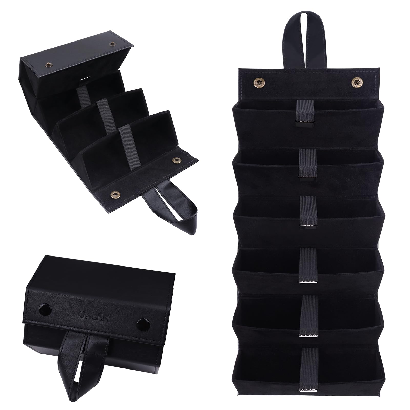OALEN Sunglasses Organizer 4 Slot 5 Slot 6 Slot Multiple Travel Glasses Case Portable Sunglasses Storage Case for Men Women