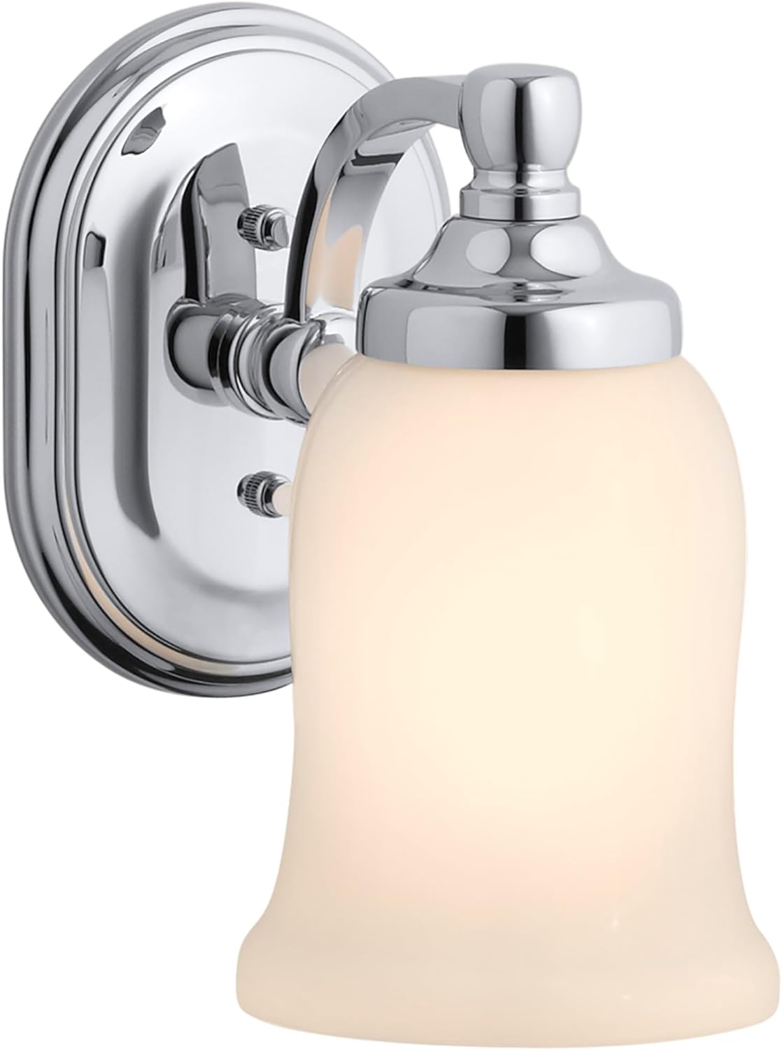 KOHLER Wall Sconce, Single Wall Sconce, Bancroft Collection, Polished Chrome, K-11421-CP