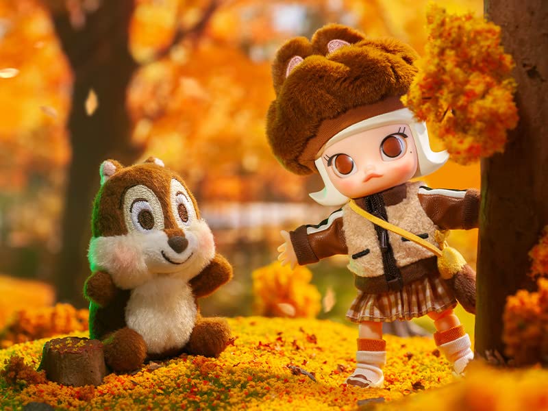 POP MART MOLLY チップ&デール アクションフィギュア セット Amazon | POP MART MOLLY チップ&デール チップ PVC&ABS&ナイロン製