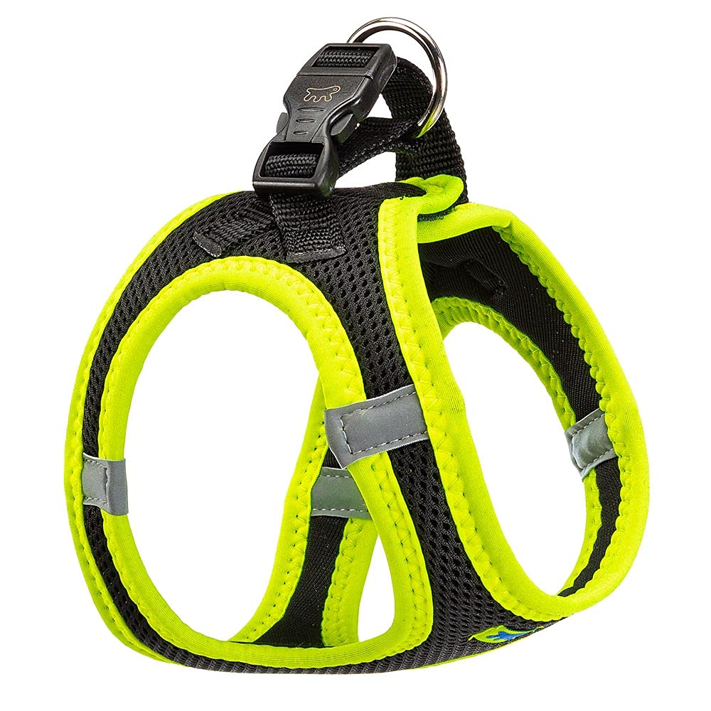 Ferplast Small Dog Harness KAORI XS, Breathable, Padded and Adjustable Cat Harness, Easy to Wear, Reflective Edges