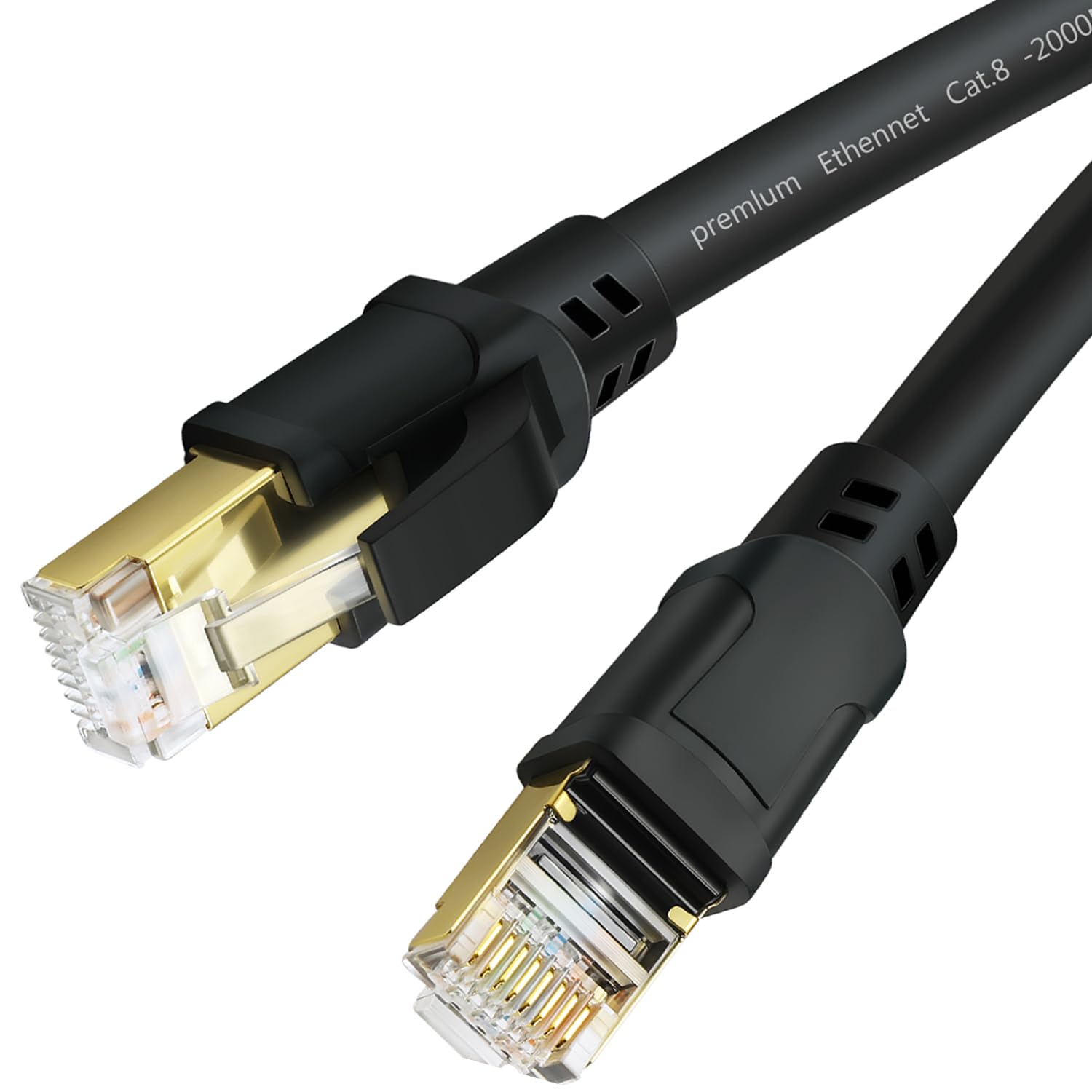 XBOHJOE CAT8 Cable 100 ft Outdoor Cable Gigabit LAN