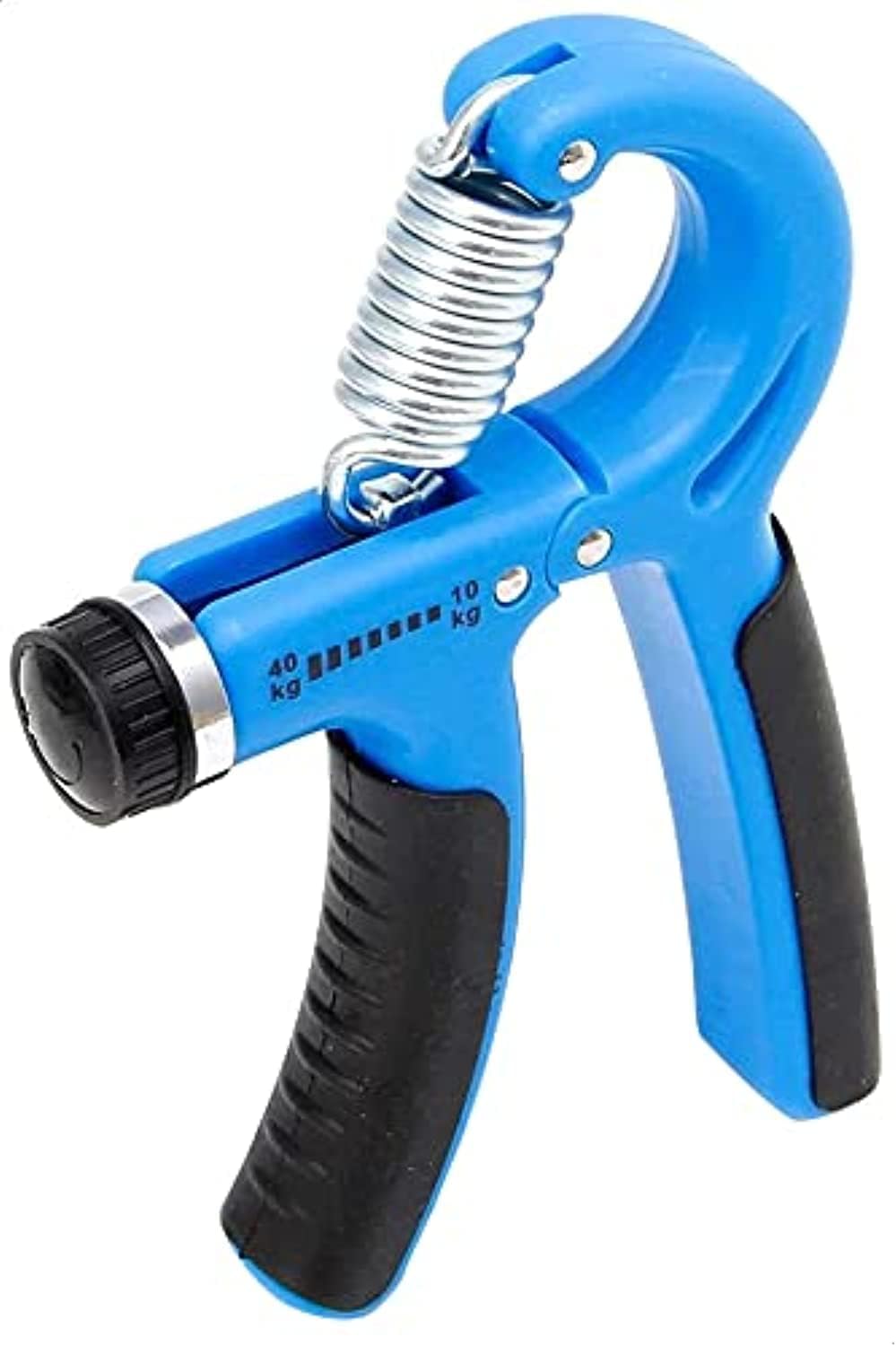 Adjustable Resistance Hand Grip For Strength Training 10-40 kg - Blue and Black
