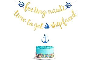 Boao Cruise Birthday Decoration Set: Setting Sail for Nauti Celebrations