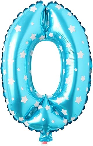 Miniatura 8 de Globos de aluminio para colgar, de 16 pulgadas, color azul con estrella, letras del alfabeto, para decoración de bodas, fiestas de cumpleaños,