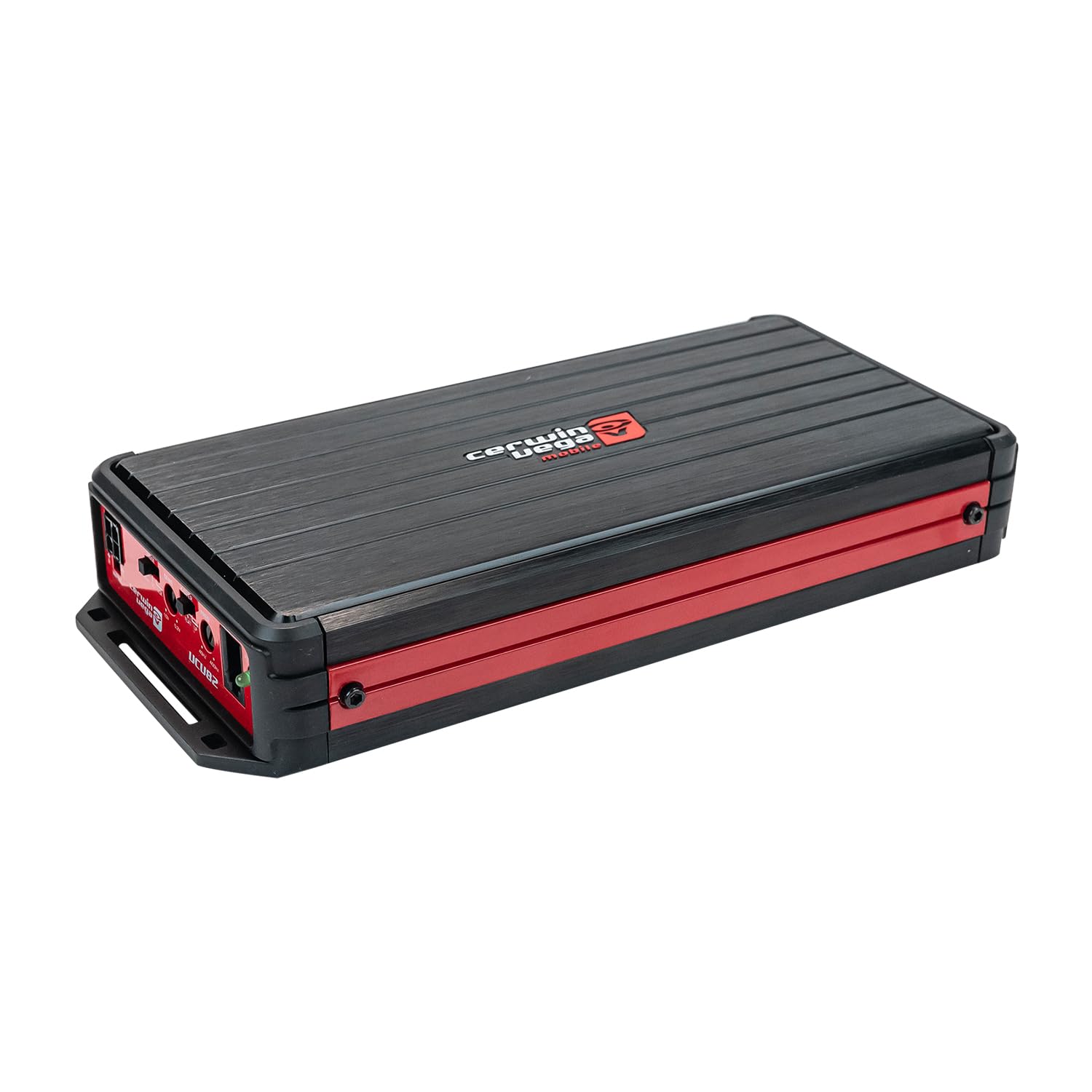 Cerwin Vega - Amplificador digital de 2 canales clase D de 500 W RMS | Potente perilla de graves y respuesta de frecuencia excepcional para audio de coche | VCU82
