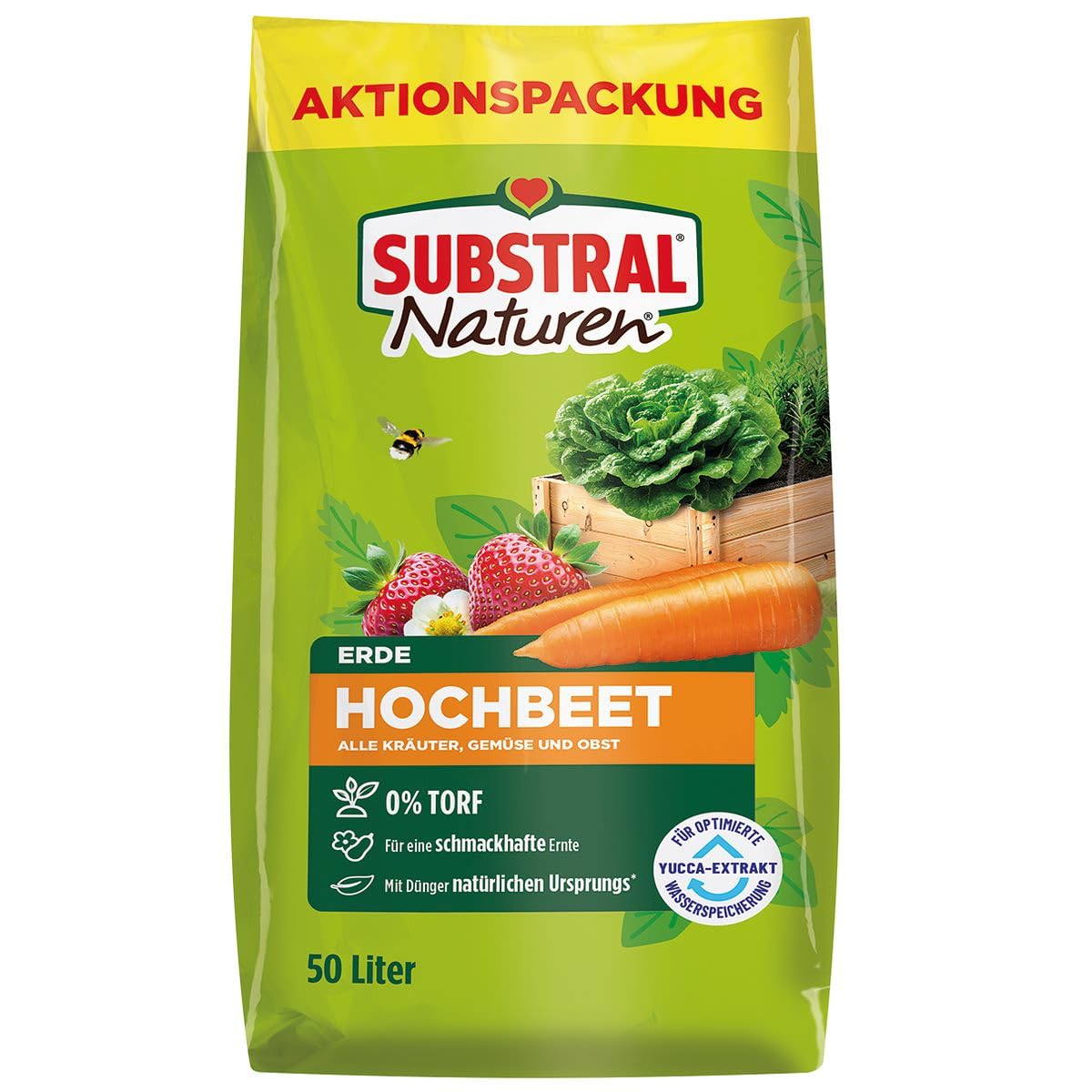 SUBSTRAL® Naturen® wysoka grządka beztorfowa - 50 litrów