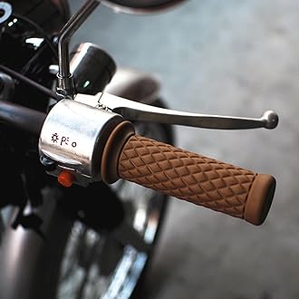 Motorcycle Grips Non Slip Rubber Bar End Thruster Grip 7/8" 22mm 24mm Motorcycle Comfort Hand Handlebar Grip Thruster Grip