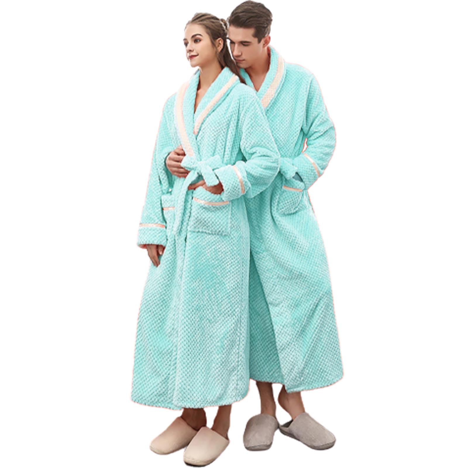 Peignoir moelleux pour femme - Léger et long - Grandes tailles - Peignoir de bain - Peignoir de bain - Peignoir de bain - Peignoir de bain - Peignoir de bain - Ensemble Dryrobe pour les couples