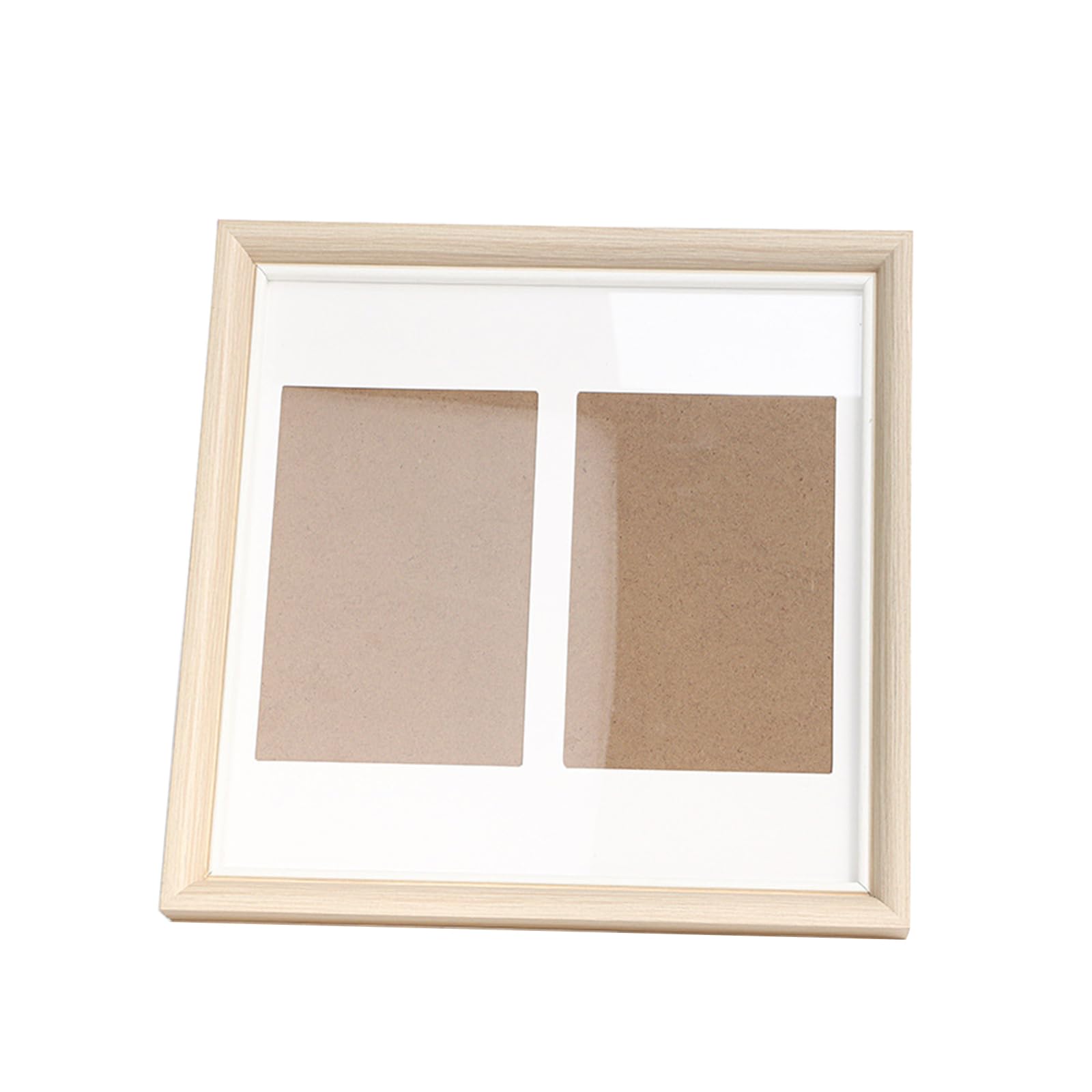 Wood Picture Frame for 3Inch / 5Inch / 6inch / SQ Photos Display Wood Frame Rectangular Frames Wall Mount Photo