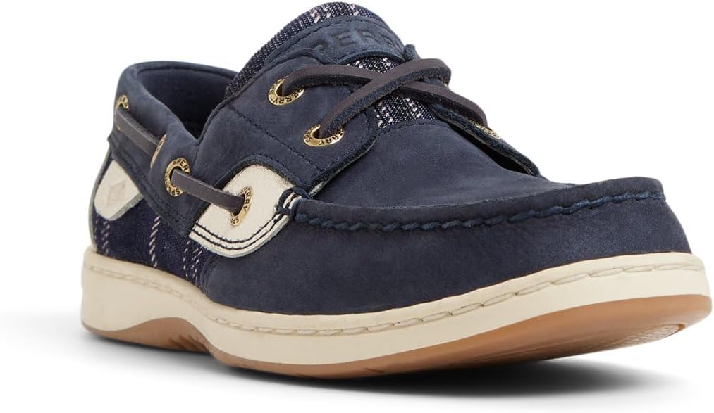 Sperry レディース ブルーフィッシュ ボートシューズ, ネイビー, 5