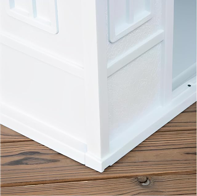 Foto 3 de 5 de Lanco - Caseta para Perros Pequeños y Medianos. Uso Interior y Exterior con ventilación. Material Resistente.…