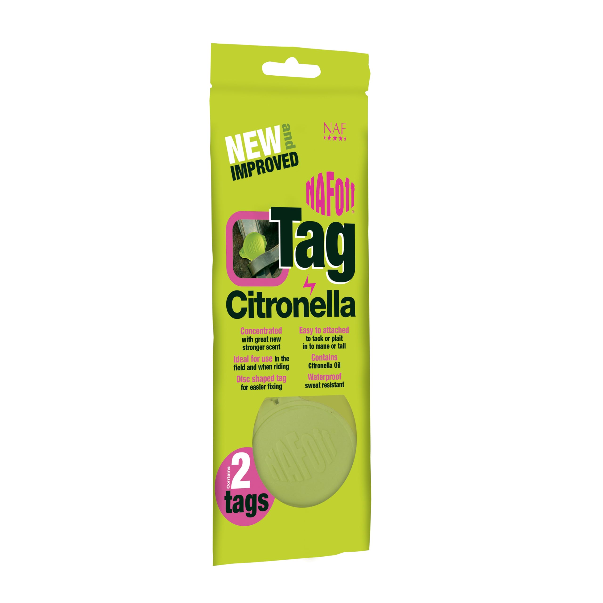 NAFNAF OFF CITRONELLA TAG - Twin Pack