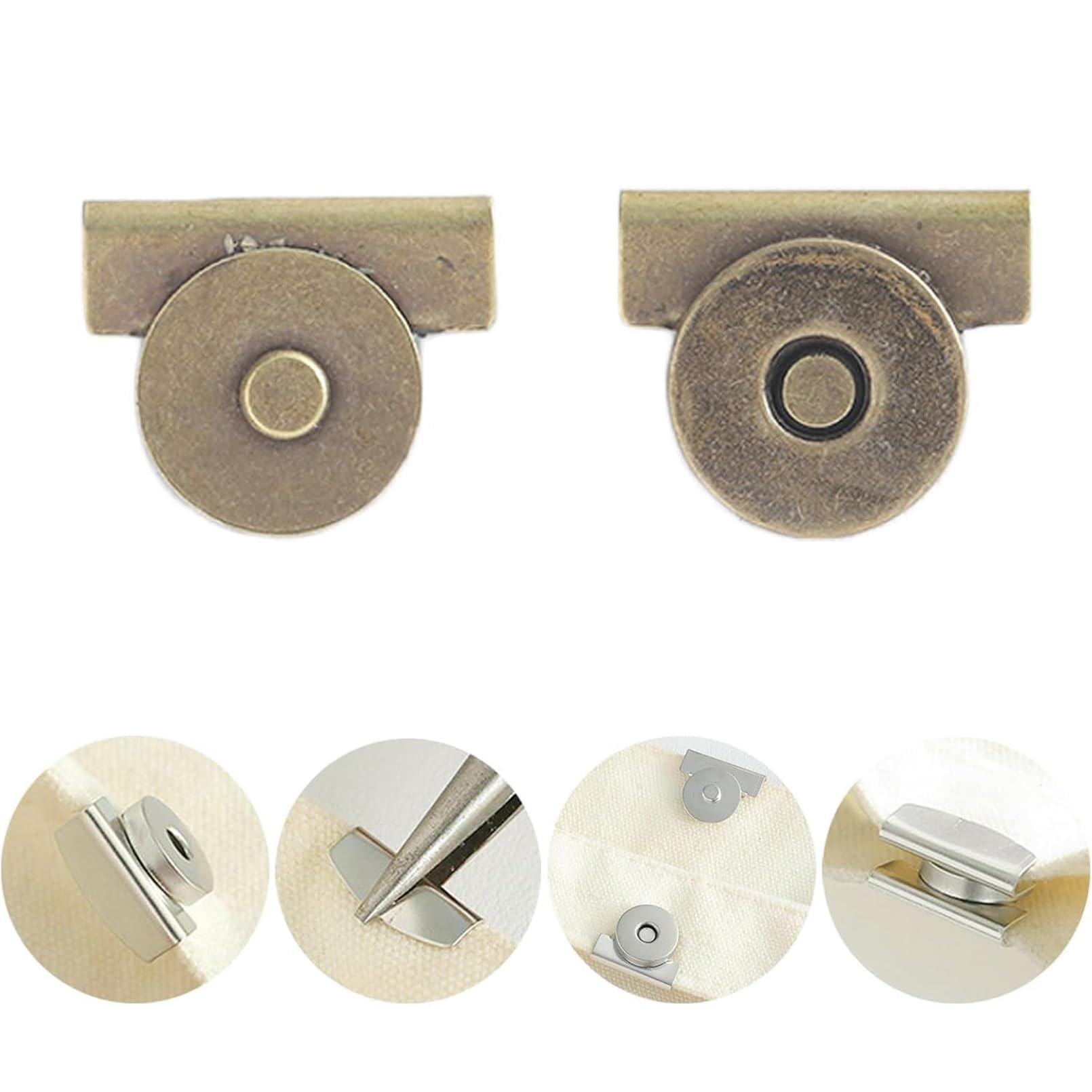 Amazon.com: Magnetic Snaps for Purses and Totes, 10 Pair