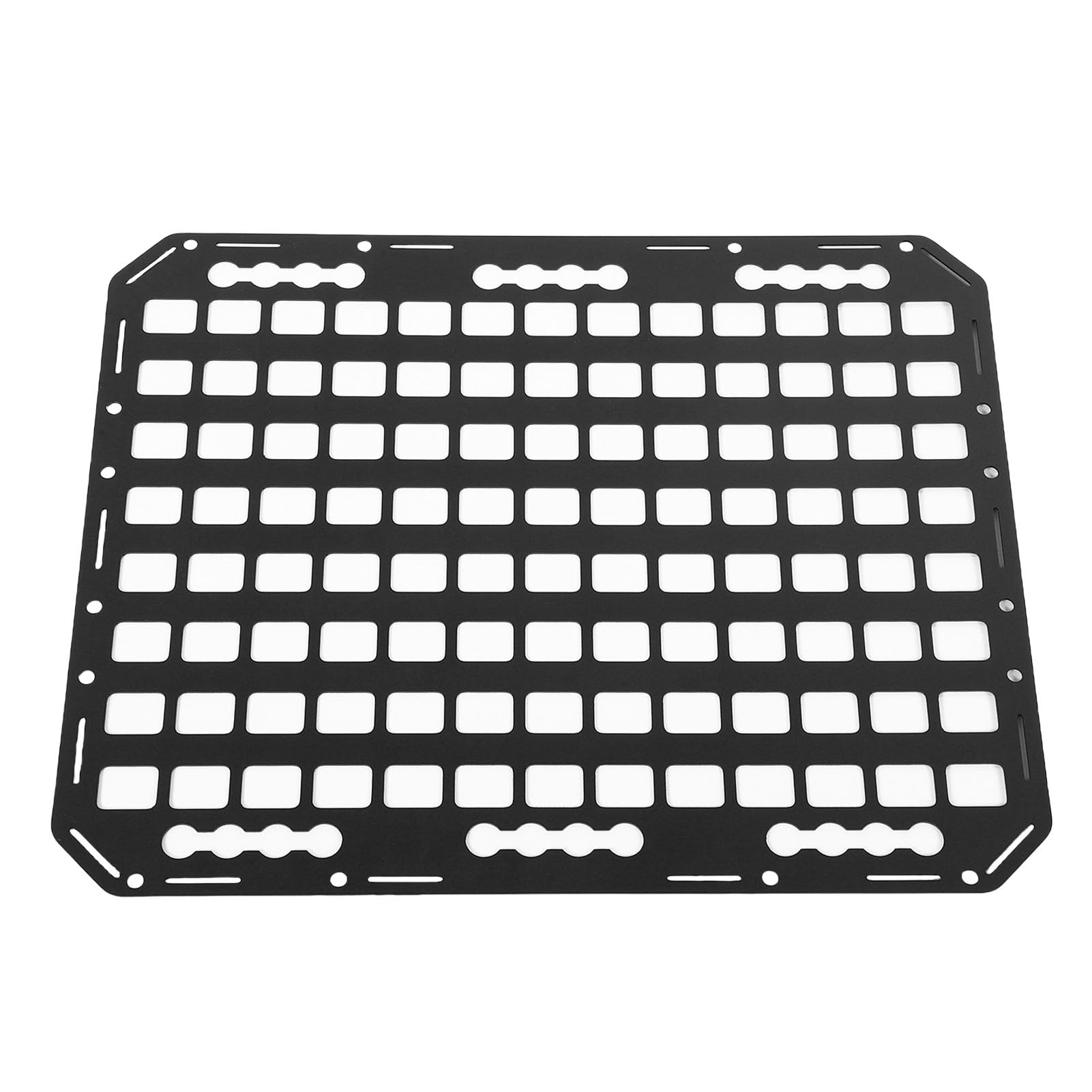 Cocoarm Panel Molle Pojazdu, Aluminiowa Modułowa Tablica do Przechowywania z Hakami do Organizowania Narzędzi w SUV-ach, Ciężarówkach, Kamperach