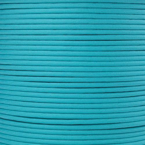 Paracord Planet 250 Foot Spools of 550 Type III 7 Strand Paracord (Aqua 250 Foot Spool)