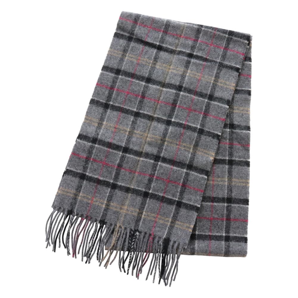 Barbour Tartan Lambswool Grey One Size