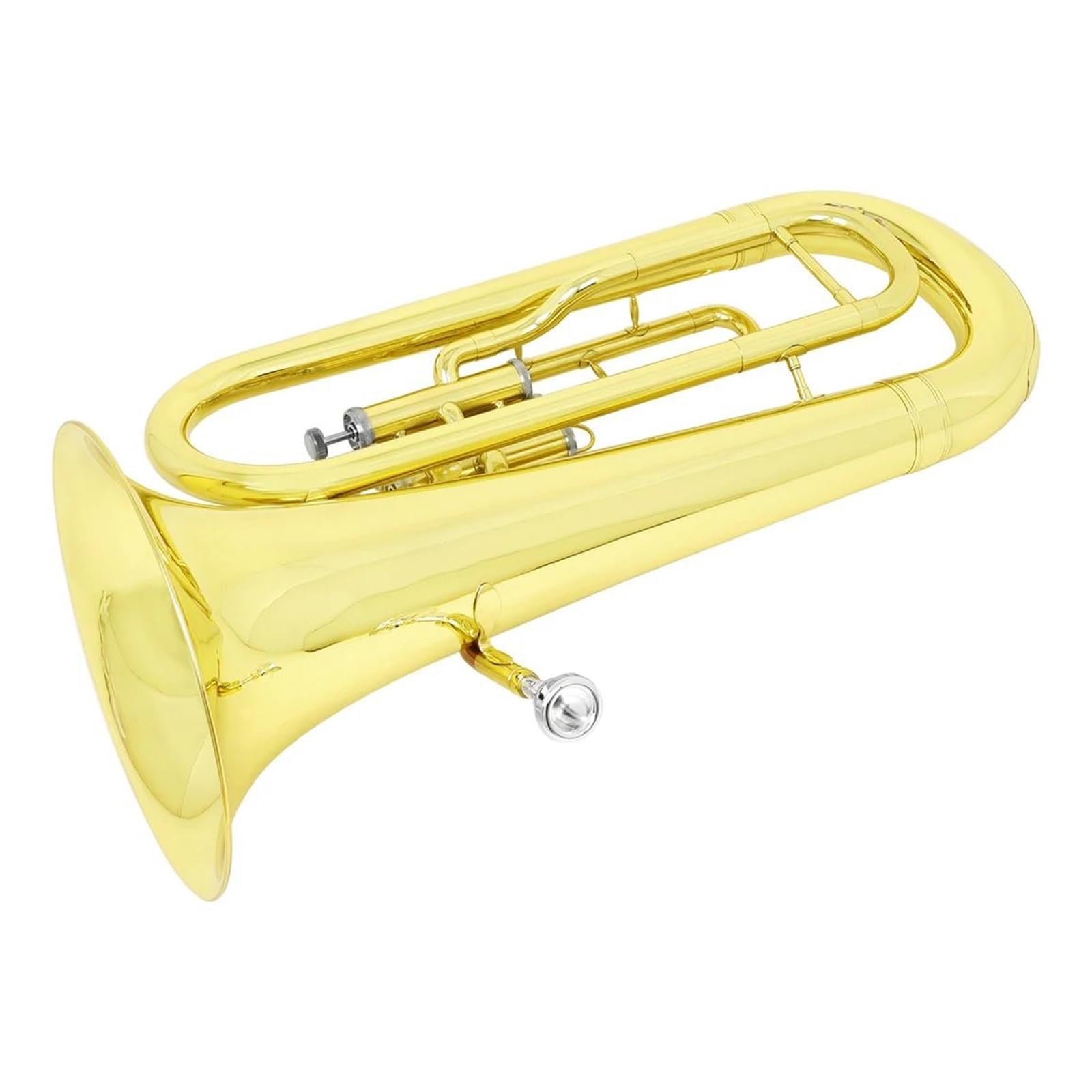 Bb Tuba Euphonium Messingkörper 3 Tasten Mit Zubehör Anfänger-Euphonium
