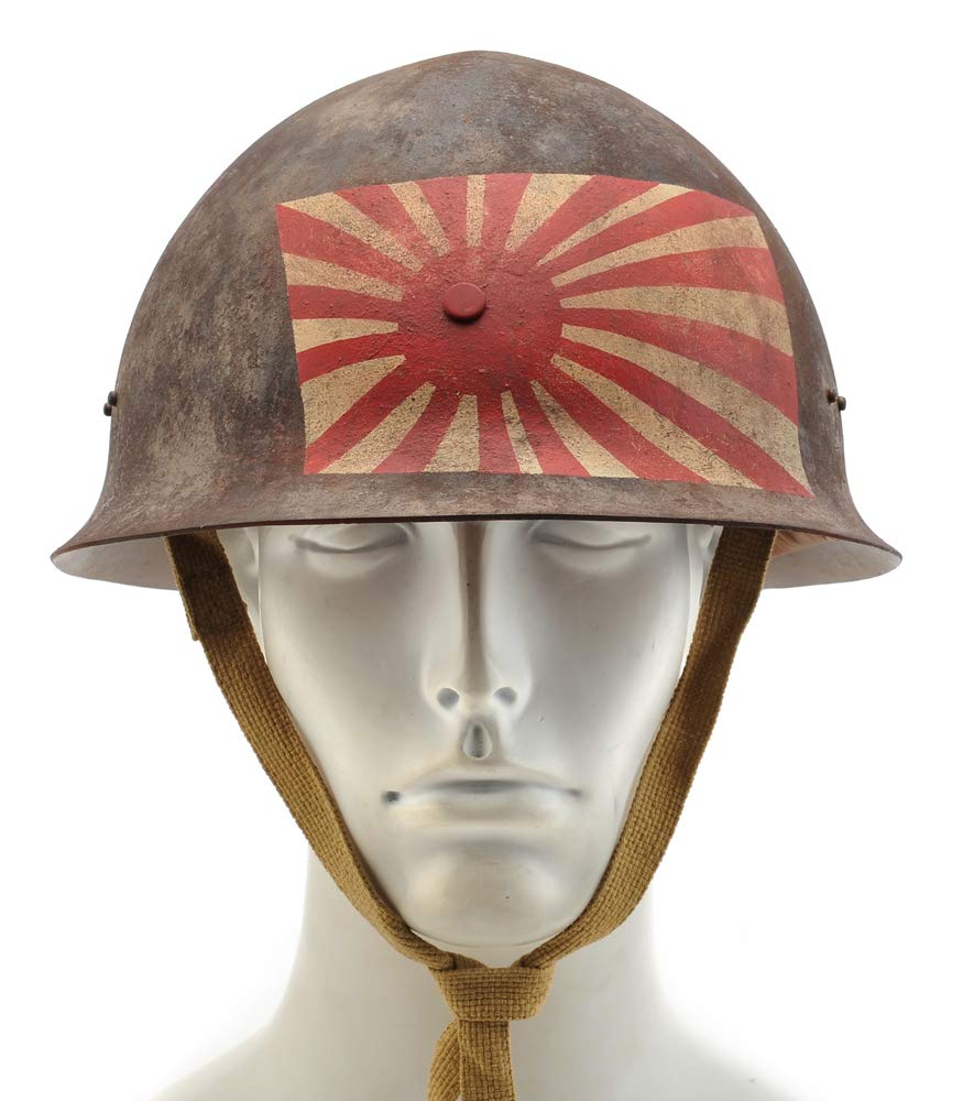 World War Supply Japanese WW2 Steel Army Helmet with Rising Sun Hand Painted