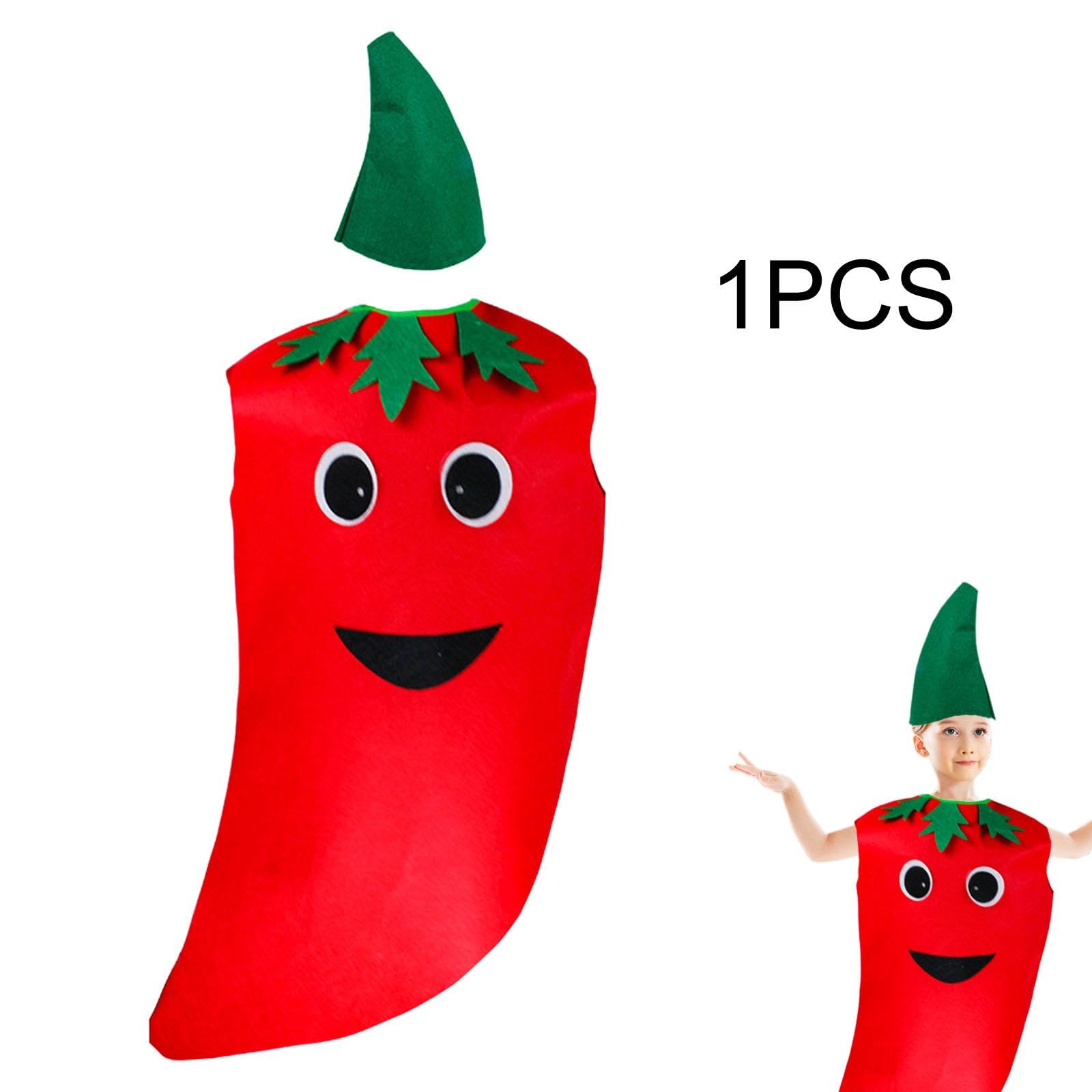 Baoblaze 2x Costume Da Travestimento Da Verdura per Bambini, Carino E Comodo, per Carnevale E Halloween