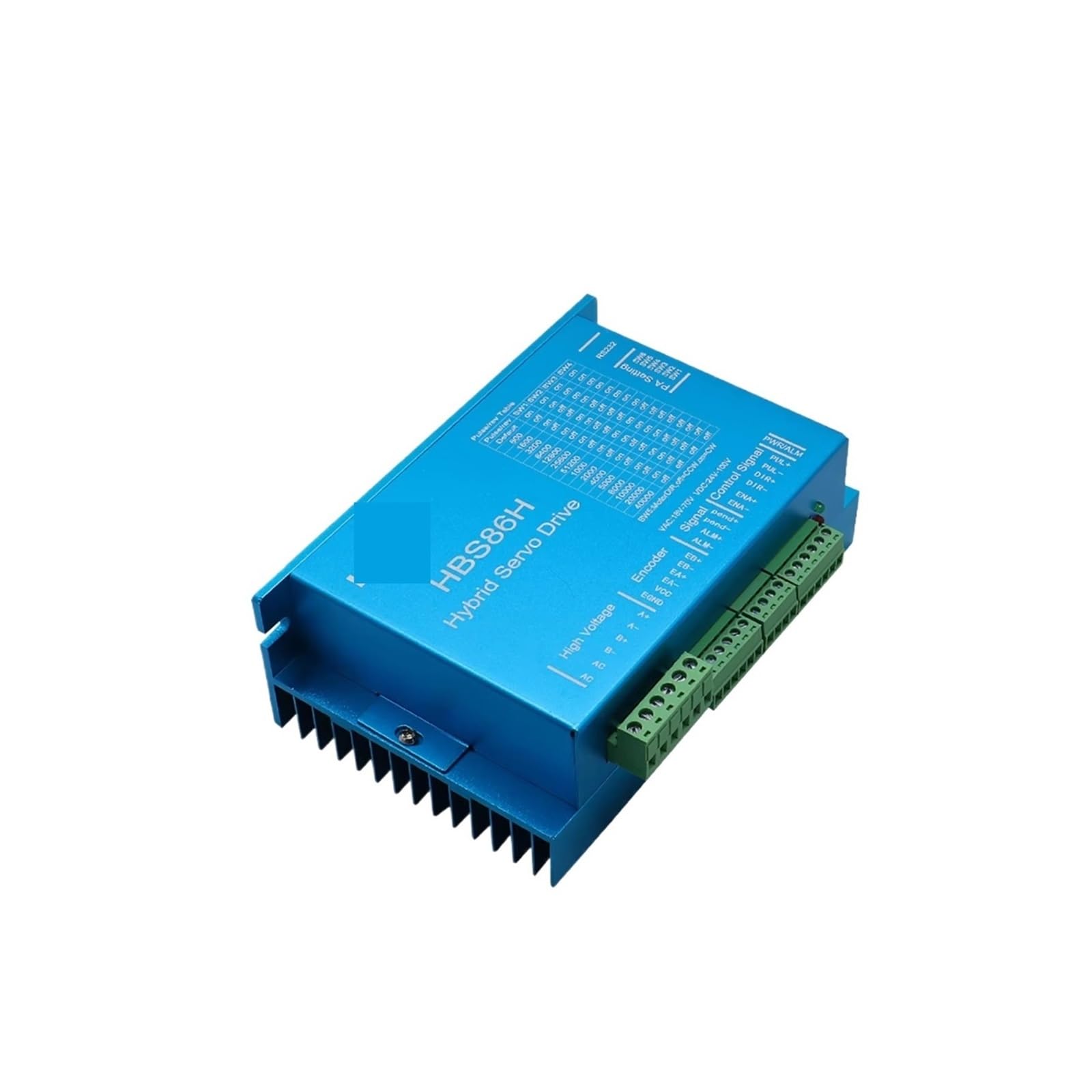 EKFBQBGW HBS86H Hybrid Servo electronic starter Driver AC18-70V or DC 24-100V 8.0A 0-200khz Independent Fan Suit for Nema34 Close Loop Stepper electronic starter
