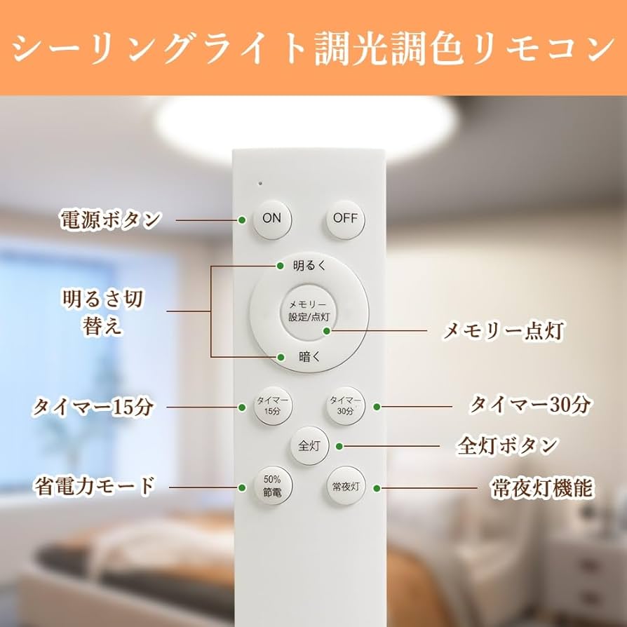 【新品送料無料4個セット】LEDシーリングライト24W(～6畳用)◆PSE適合品 Amazon.co.jp: LEDシーリングライト 6畳 調光 リモコン付き