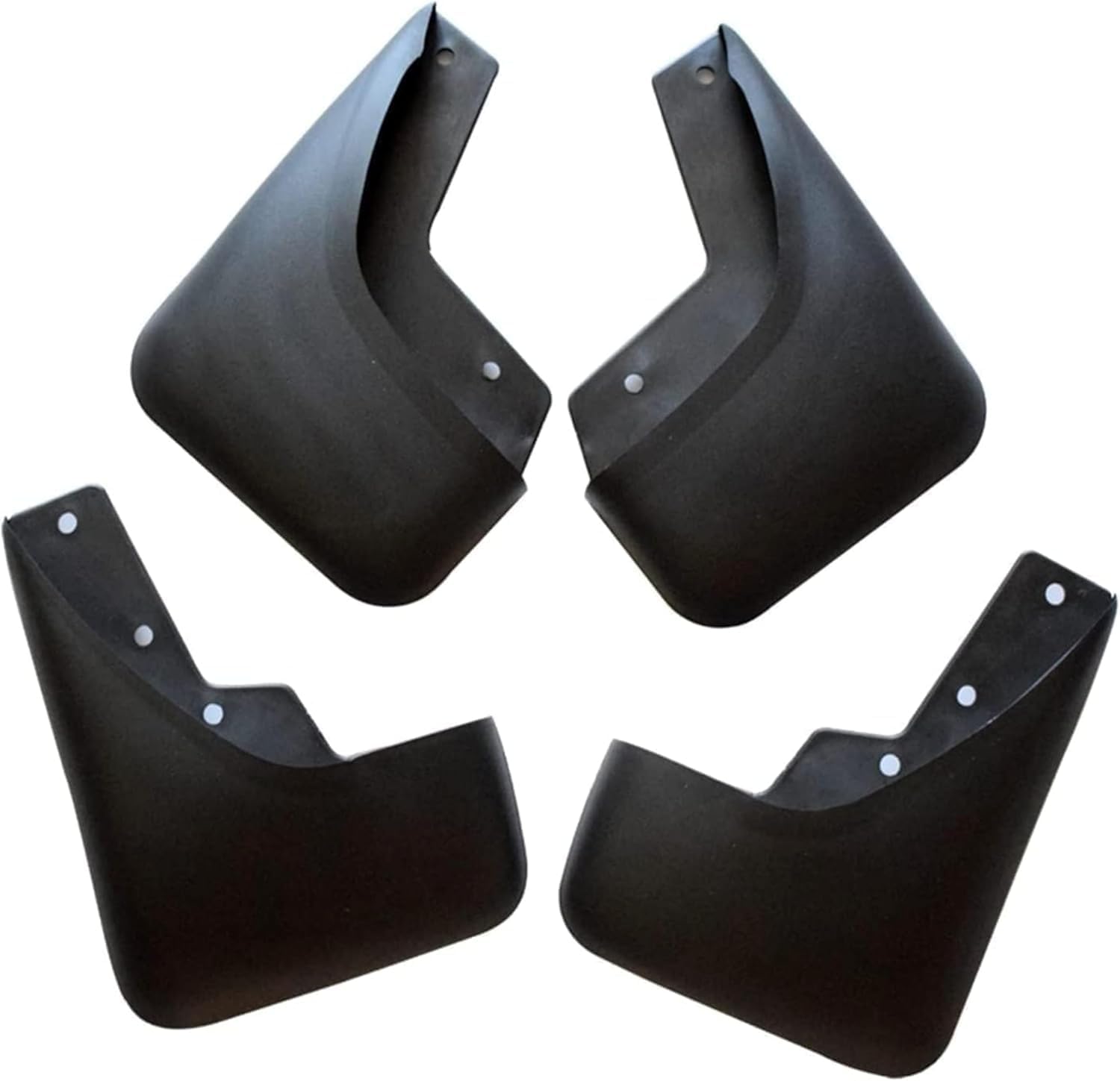 RESKIU 4PCS Mud Flaps for Fiesta 2005 2006 2007 2008, Splashproof No Drill Easy Install Front Rear Wheel Protection Fender Mudflaps All-Weather Splash Guards