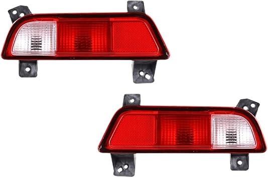 Warning Light Compatible With JAC T8 T9 Pickup LED Rear Bumper Reflector Light Stop Brake Light Reverse Stop Lamp Brake Lamp Rear Fog Light1 Pair