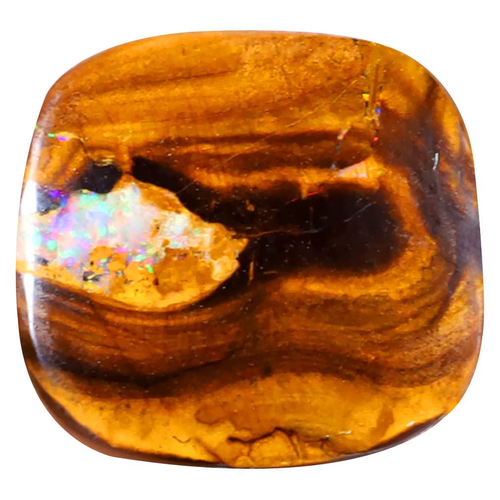 Opale de Koroit de 3,28 ct : sublimez vos créations avec une vraie pierre multicolore