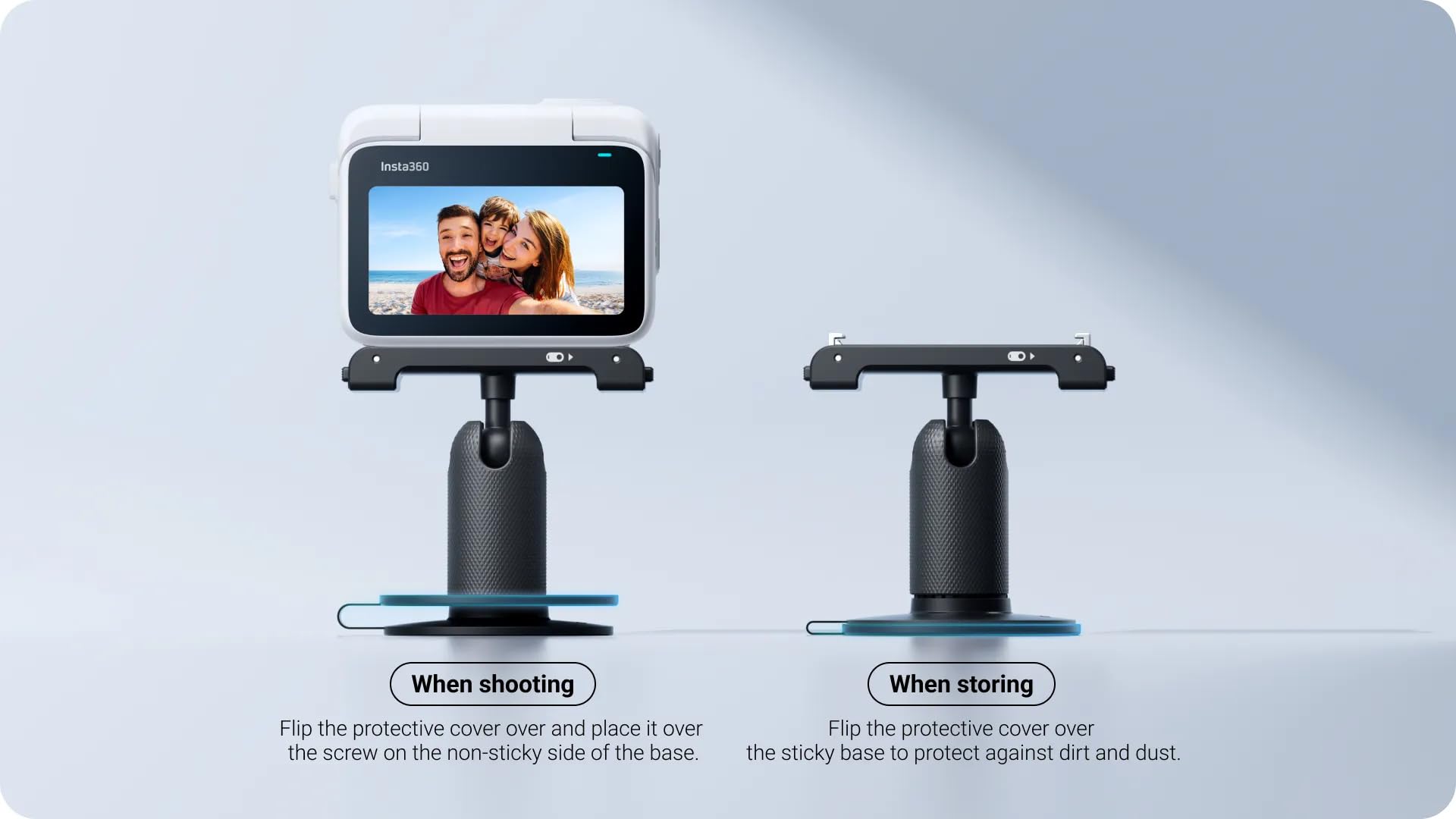 Insta360 GO 3S - Soporte pivotante