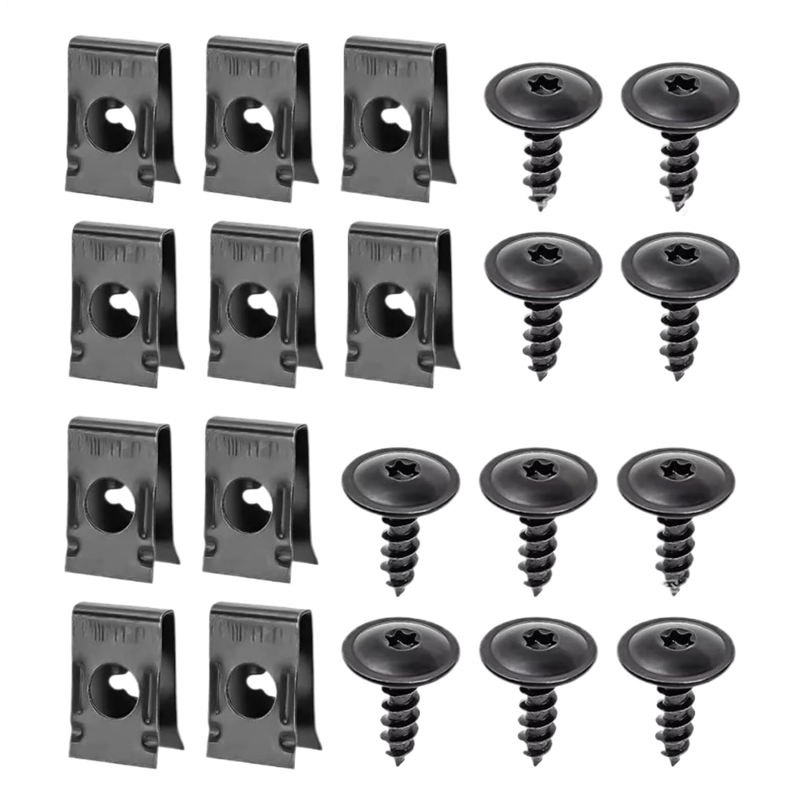 Automotive Screws & Staples - Vehicle U Nut & Clip | Dashboard, Bumper & Interior Metal Fixing Accessories — view 7