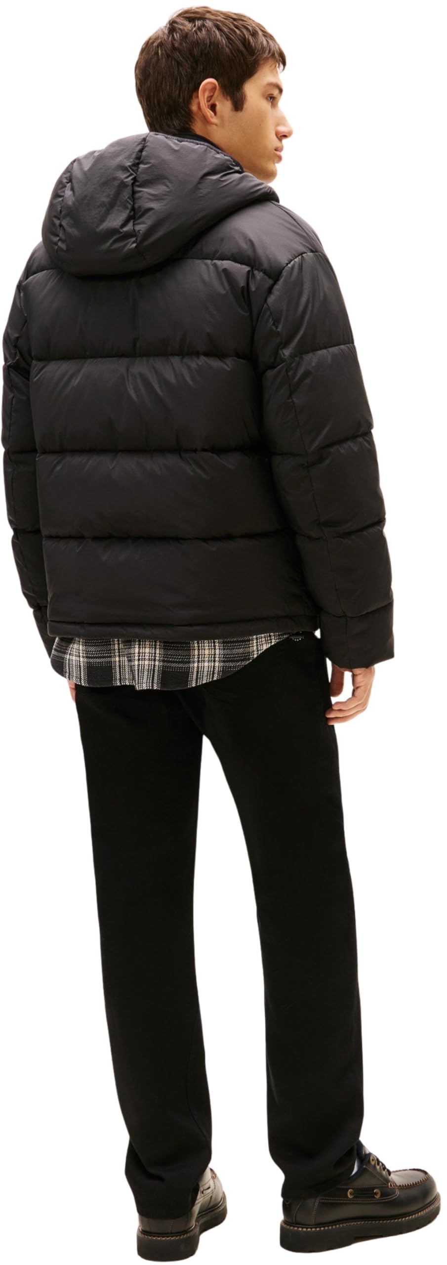 Tommy Jeans Tjm Vail Hooded Puffer Ext Dm0dm22296 Piumino Unisex - Adulto (Pacco da 1)