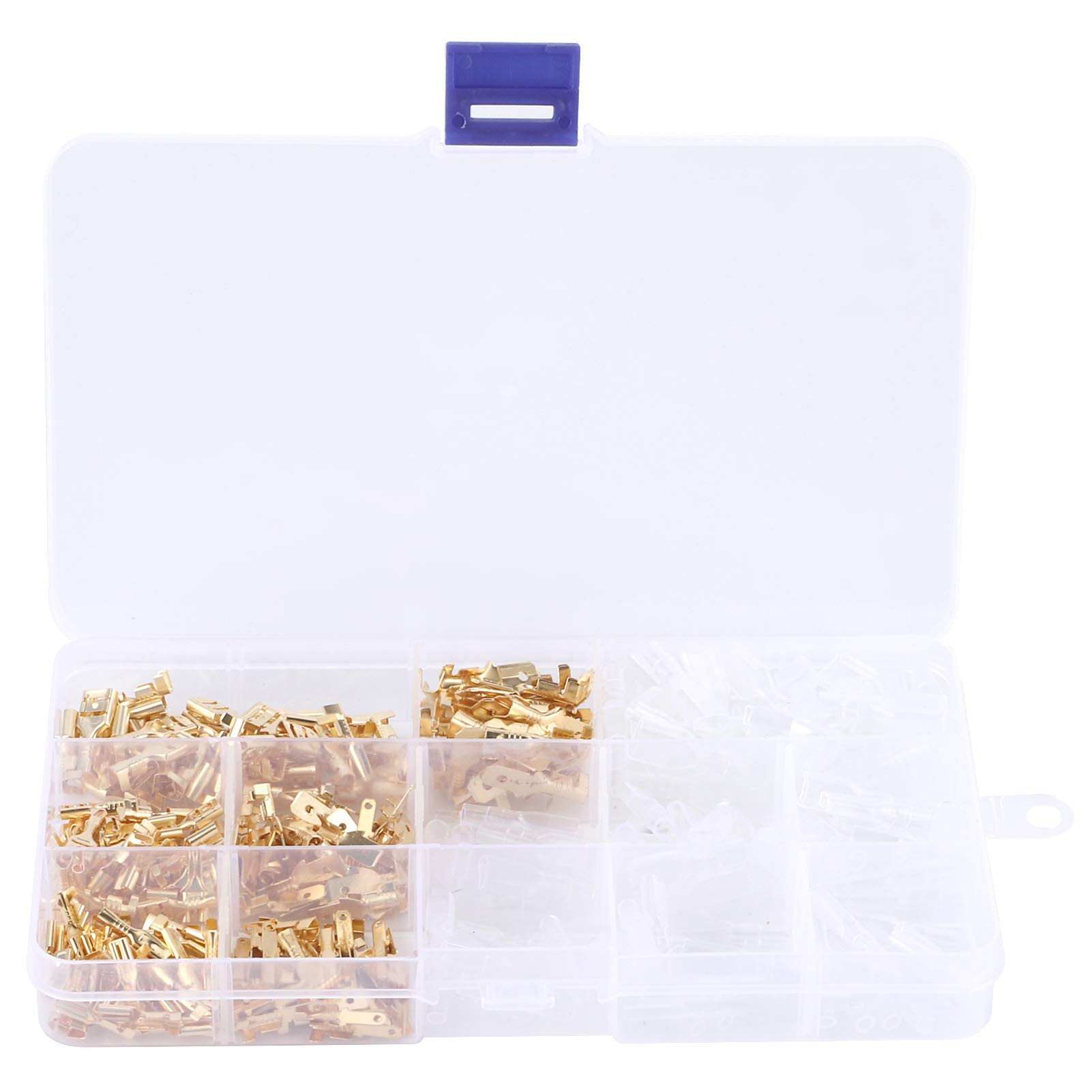 Generic Wire Terminals, 315Pcs Male Female Connectors Convenient to Store Electrical Wire Crimp Terminals for Scooters for Boats-image-32