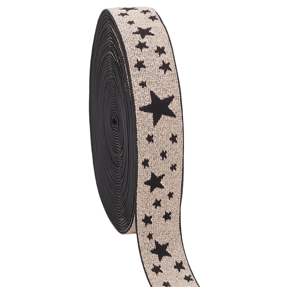 Ruban élastique à coudre noir extensible 26mm polyester pour robe mercerie loisirs