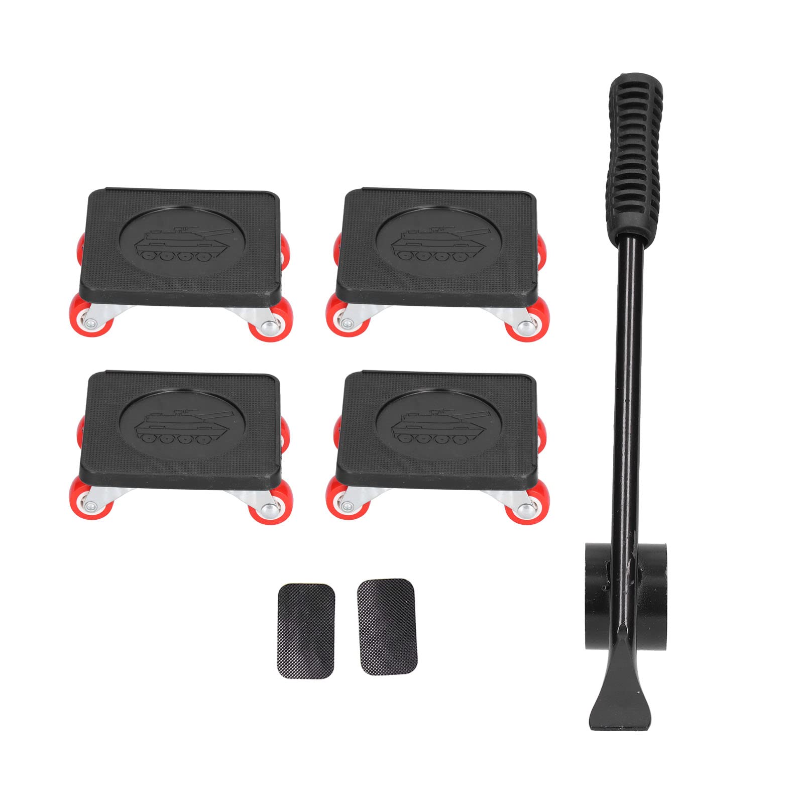 Schwerlast-Möbeltransporter, 4 Transportwagen Schwerlast-Möbeltransportwagen-Set für Sofas, Couches und Kühlschränke,Andere Heimhardware und Zubehör