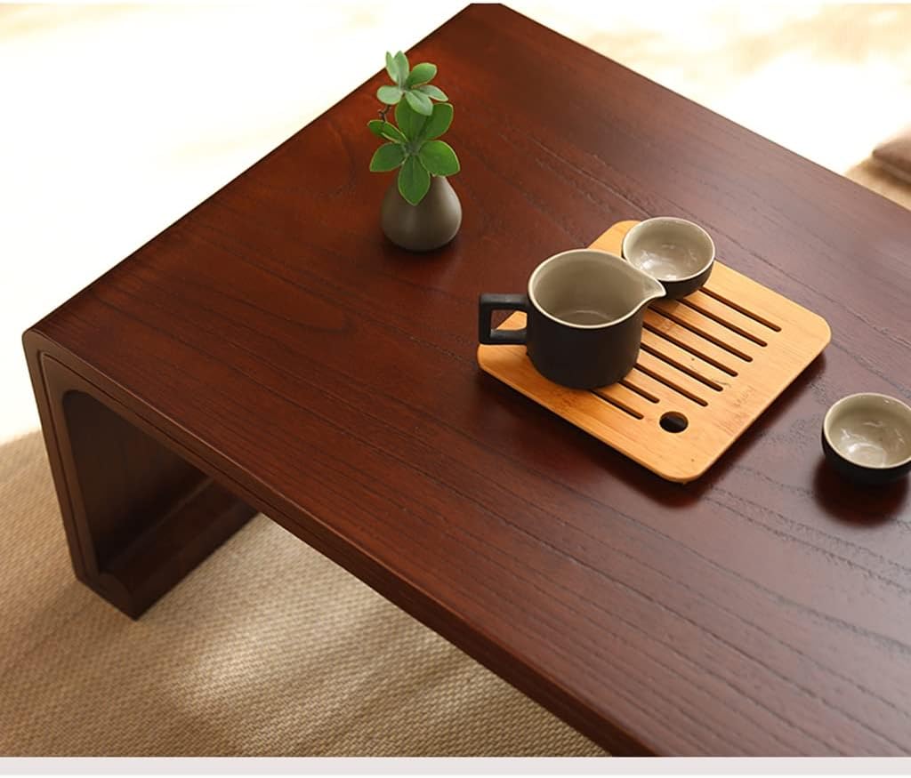 コーヒーテーブル モダン ローテーブル 小さなティーテーブル 木製出窓テーブル バルコニー スモールコーヒーテーブ 【ナイトローテーブル】