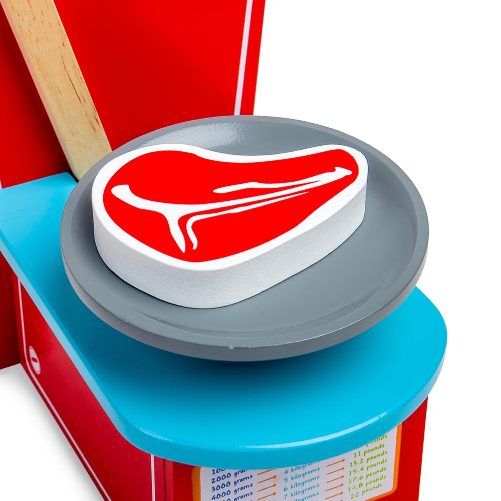 Amazon.com: Bigjigs Toys Steaks (Pack of 2) - Wooden Play Food